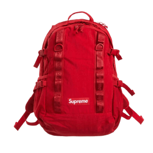 Supreme Backpack Red Color New Design Great Details 100 % Authentic With Receipt