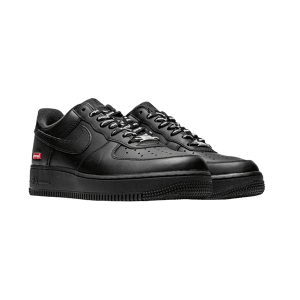 Supreme Nike Air Force 1 Collab Shoes Size 9 Mens Black New 100% Authentic