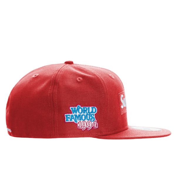 Supreme World Famous Hat Red 7 3/8"