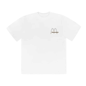 Travis Scott X Mcdonalds Nobody Can Do It Tshirt White Color