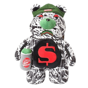 Sprayground Teddy Bear Graffiti Backpack