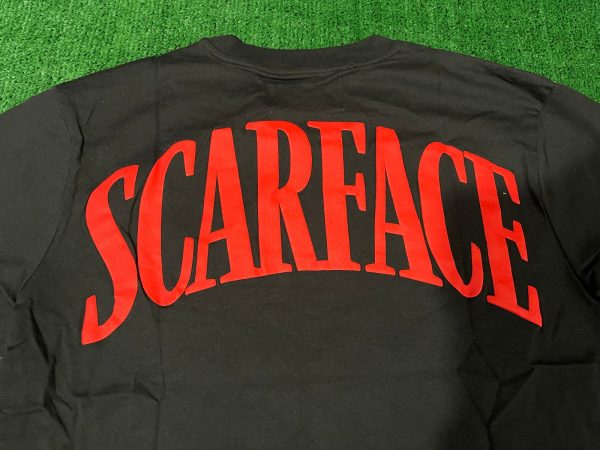 Scarface x SP statue Logo Red Al Pacino